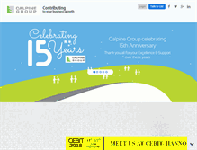 Tablet Screenshot of calpinetech.com
